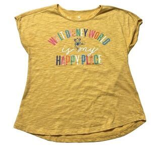5/25$ Walt Disney world is my happy place TShirt B20